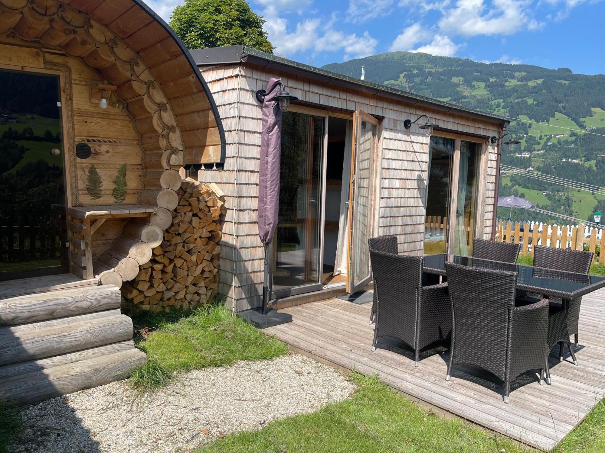 Chaleny - Das Erste Tiny House Chalet Im Zillertal Хайнценберг Экстерьер фото